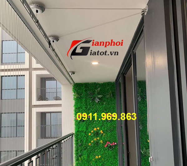 Giàn phơi gắn trần Hòa Phát H009