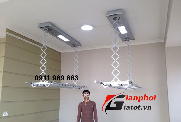 Giàn phơi điều khiển Hòa Phát GLP750
