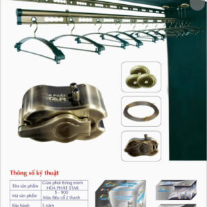 mẫu giàn phơi hòa phát (20) S900