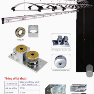 mẫu giàn phơi hòa phát (22) 999B