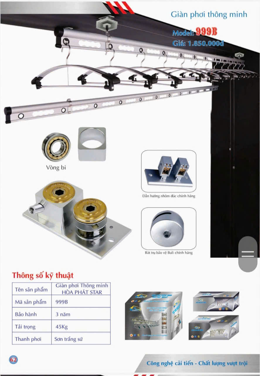 mẫu giàn phơi hòa phát (22) 999B